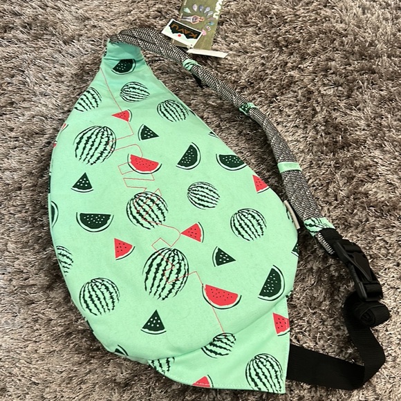 Kavu Shoulder Rope Bag.  Watermelon - Picture 5 of 8